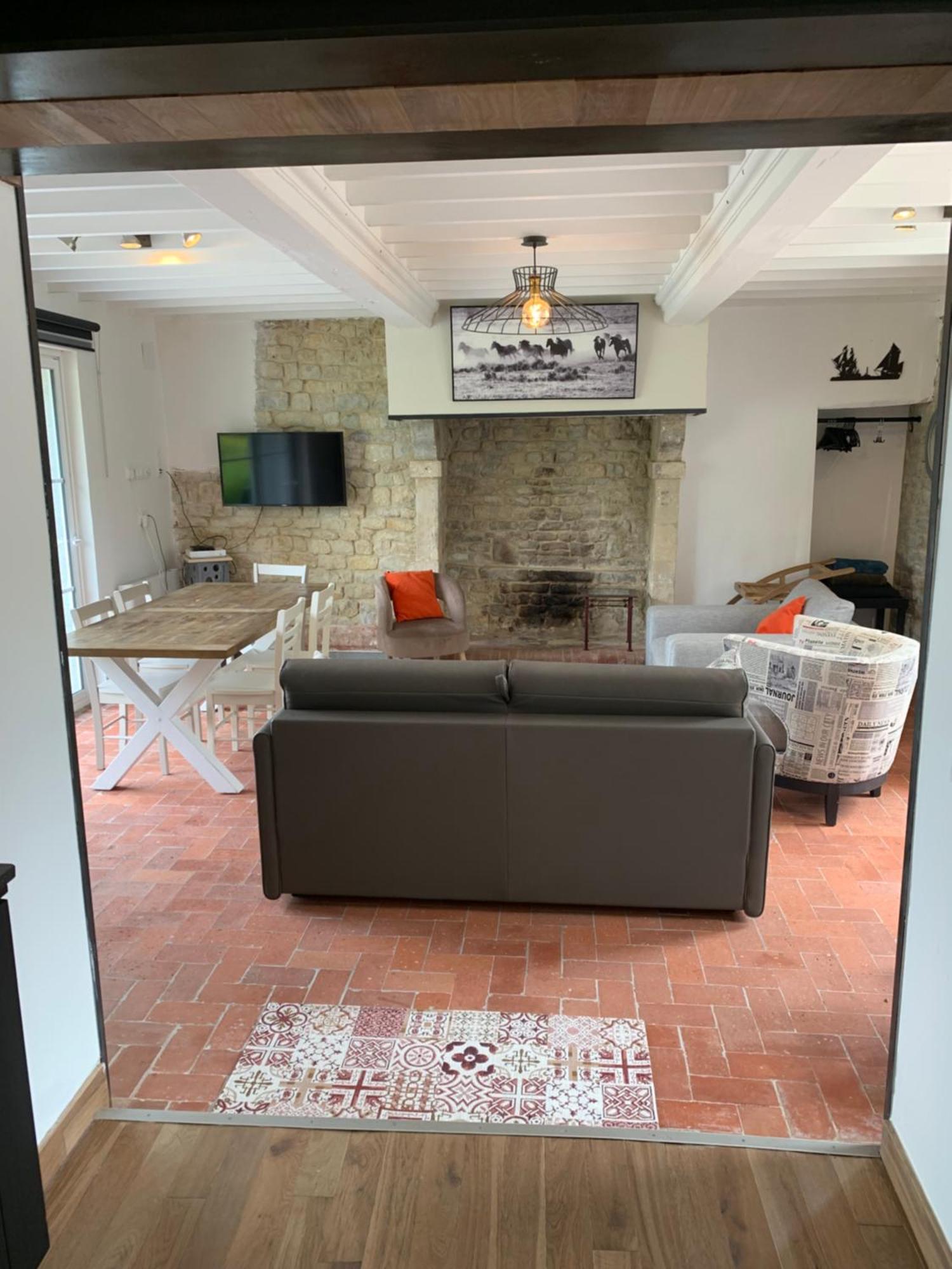 Comfortable House For 6 Guests In Saint-Come-Du-Mont Villa Eksteriør billede